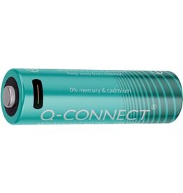 Q-CONNECT Q-CONNECT USB-C herlaadbare batterijen AA, blister van 4 stuks