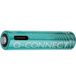 Q-CONNECT Q-CONNECT USB-C herlaadbare batterijen AAA, blister van 4 stuks