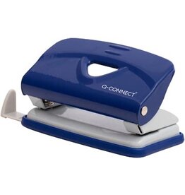 Q-CONNECT Q-CONNECT Light Duty perforator, metaal, 10 blad, blauw
