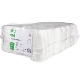 Q-CONNECT Q-CONNECT toiletpapier, 2-laags, 200 vel, pak van 12 x 4 rollen