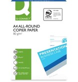 Q-CONNECT Q-CONNECT All-Round kopieerpapier, ft A4, 80 g, pak van 500 vel, wit