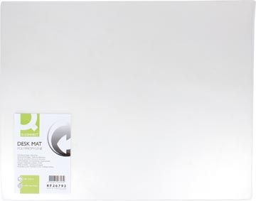 Q-CONNECT Q-CONNECT onderlegger, ft 65 x 50 cm, transparant