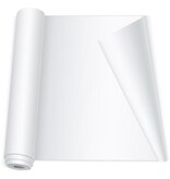 Q-CONNECT Q-CONNECT flipchartpapier, ft 65 x 98 cm, 56 g/m², blanco, rol van 50 vel