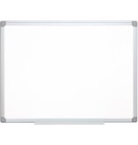 Q-CONNECT Q-CONNECT whiteboard, met aluminium frame, melamine, 1zijde wit, 1 zijde geruit, 90 x 60 cm
