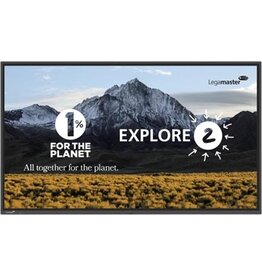 Legamaster Legamaster touch monitor met muurkolom, 65 inch