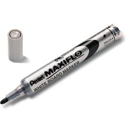 Pentel Pentel whiteboardmarker Maxiflo, fijne punt, zwart