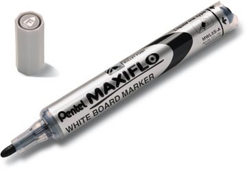 Pentel Pentel whiteboardmarker Maxiflo, fijne punt, zwart