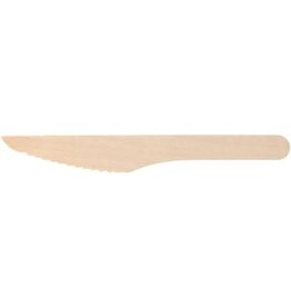 Conpax Conpax mes Pure, uit hout, 16,5 cm, pak van 250 stuks