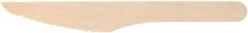 Conpax Conpax mes Pure, uit hout, 16,5 cm, pak van 250 stuks