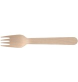Conpax Conpax vork Pure, uit hout, 16,5 cm, pak van 250 stuks