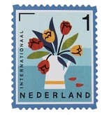 Merkloos Postzegel Nederland Internationaal, 50 stuks
