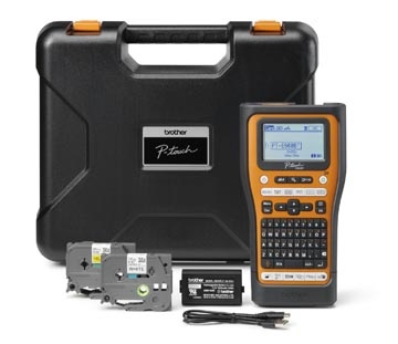 Brother Brother beletteringssysteem PT-E560BT met draagkoffer, 2 tapes, adapter en batterij