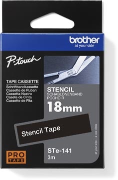 Brother Brother STE-141 Stenciltape voor etsen voor P-Touch 18 mm