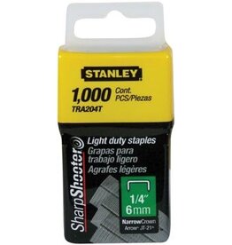 Stanley Stanley nietjes type A, 6 mm, doos van 1.000 nietjes