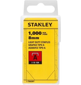 Stanley Stanley nietjes type A, 8 mm, doos van 1.000 nietjes