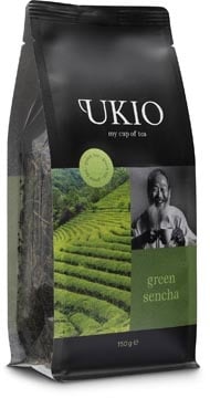 Ukio UKIO groene thee Sencha, losse kruiden, pak van 150 gram