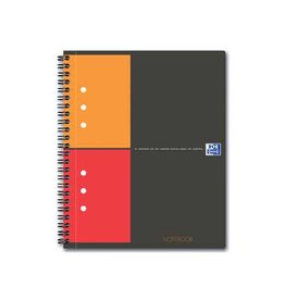 Oxford Oxford INTERNATIONAL Notebook, 160 bladzijden, ft A5+, geruit 5 mm