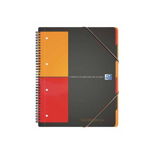 Oxford Oxford INTERNATIONAL Organiserbook 160bl A4+ geruit 5mm