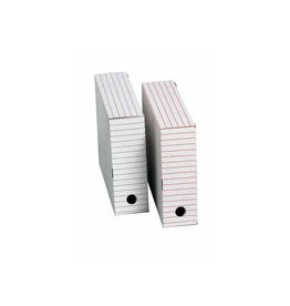 Merkloos Archiefdoos, ft 31 x 24,5 x 8,5 cm (b x h x d), set van 2