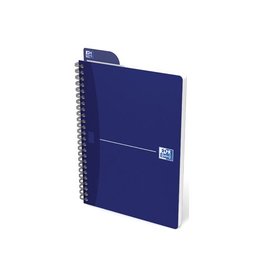 Oxford Oxford Office Essentials spiraalschrift, 180 bladzijden, ft A5, geruit 5 mm, geassorteerde kleuren