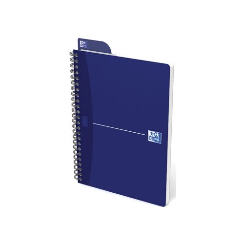 Oxford Oxford Office Essentials spiraalschrift, 180 bladzijden, ft A5, gelijnd, geassorteerde kleuren