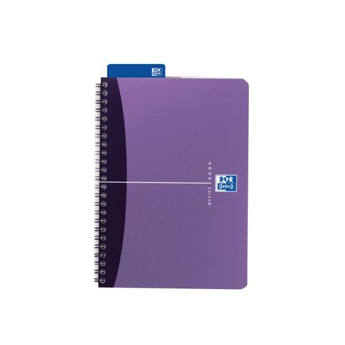 Oxford Oxford Office Urban Mix spiraalschrift, 180 bladzijden, ft A5, geruit 5 mm