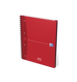 Oxford Oxford Office Essentials European Book, 240 bladzijden, ft A4+, geruit, geassorteerde kleuren