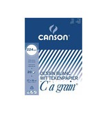 Canson Canson Tekenblok "C" à grain 224 g/m², ft 27 x 36 cm