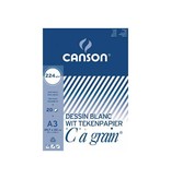 Canson Canson Tekenblok "C" à grain 224 g/m², ft 29,7 x 42 cm (A3)