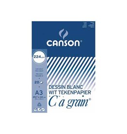 Canson Canson Tekenblok "C" à grain 224 g/m², A3