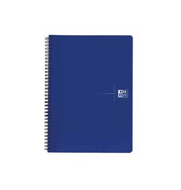 Oxford Oxford Office Essentials spiraalschrift, 180 bladzijden, ft A4, geruit 5 mm, zwart