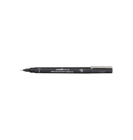 Uni-ball Uni Pin fineliner, ronde punt, 0,4 mm, zwart