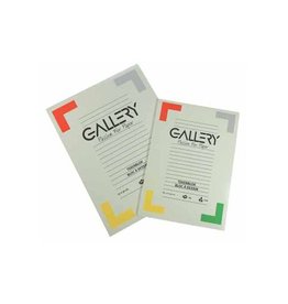 Gallery Gallery tekenblok, houtvrij papier, 120 g/m², (A4), 24vel