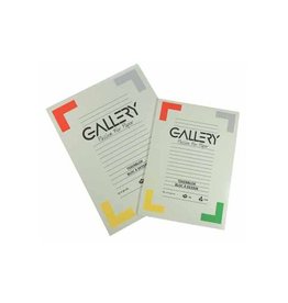 Gallery Gallery tekenpapier, 120 g, ft 21 x 29,7 cm, A4, houtvrij papier, blok van 24 vel