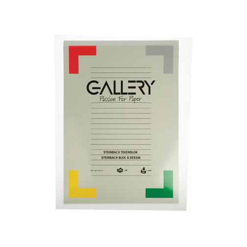 Gallery Gallery Steinbach tekenblok, gekorreld (A3), 200 g/m², 20vel