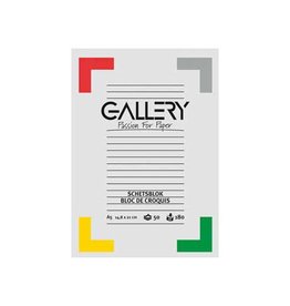Gallery Gallery schetsblok, 14,8x21cm (A5), 180 g/m²