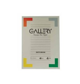 Gallery Gallery schetsblok, 21x29,7cm (A4), 180 g/m²