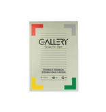 Gallery Gallery Steinbach tekenpapier, 200 g, ft 21 x 29,7 cm, A4, gekorreld, blok van 20 vel