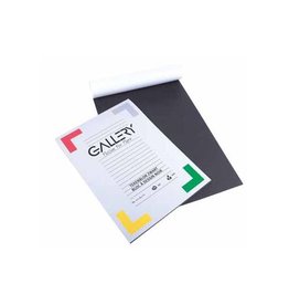 Gallery Gallery zwart tekenpapier, 21x29,7cm, A4, 120 g m²