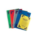 Gallery Gallery Traditional spiraalschrift ft A5, geruit 5 mm, geassorteerde kleuren, 160 bladzijden