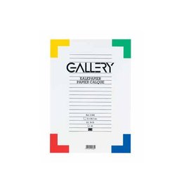 Gallery Gallery kalkpapier, 21 x 29,7 cm (A4), etui van 20vel