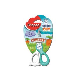 Maped Maped kinderschaar Kidicut, ft 12 cm, RVS, geassorteerde kleuren, blister van 1 stuk