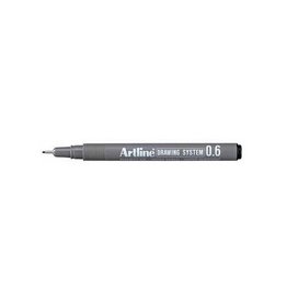 Artline Fineliner 06Mm Zwart [1st]