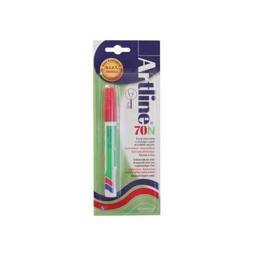 Artline Permanent marker Artline 70N rood, op blister