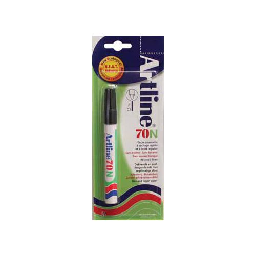 Artline Permanent marker Artline 70N zwart, op blister