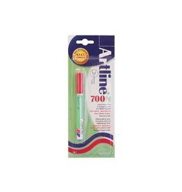 Artline Permanent marker Artline 700N rood, op blister