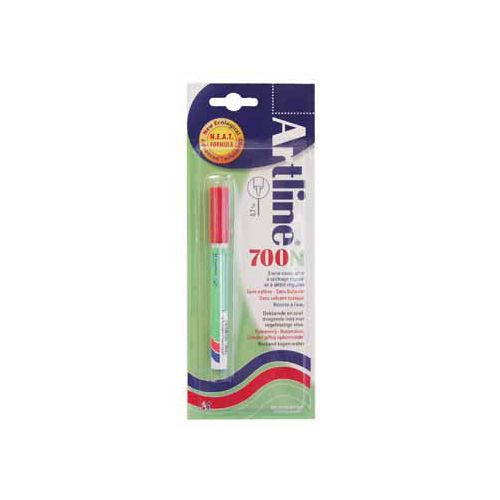 Artline Permanent marker Artline 700N rood, op blister