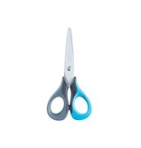 Maped Maped schaar Sensoft, ft 13 cm, rechts, ronde punt, RVS, geassorteerde kleuren, blister van 1 stuk