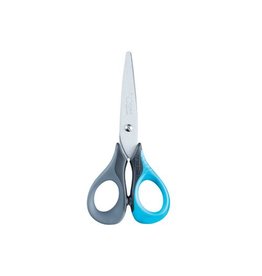 Maped Maped schaar Sensoft, ft 13 cm, rechts, ronde punt, RVS, geassorteerde kleuren, blister van 1 stuk
