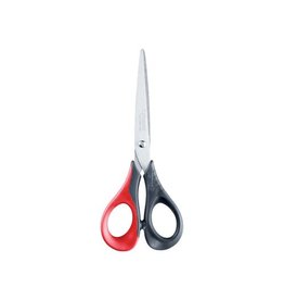 Maped Maped schaar Sensoft, ft 16 cm, rechts, scherpe punt, RVS, geassorteerde kleuren, blister van 1 stuk